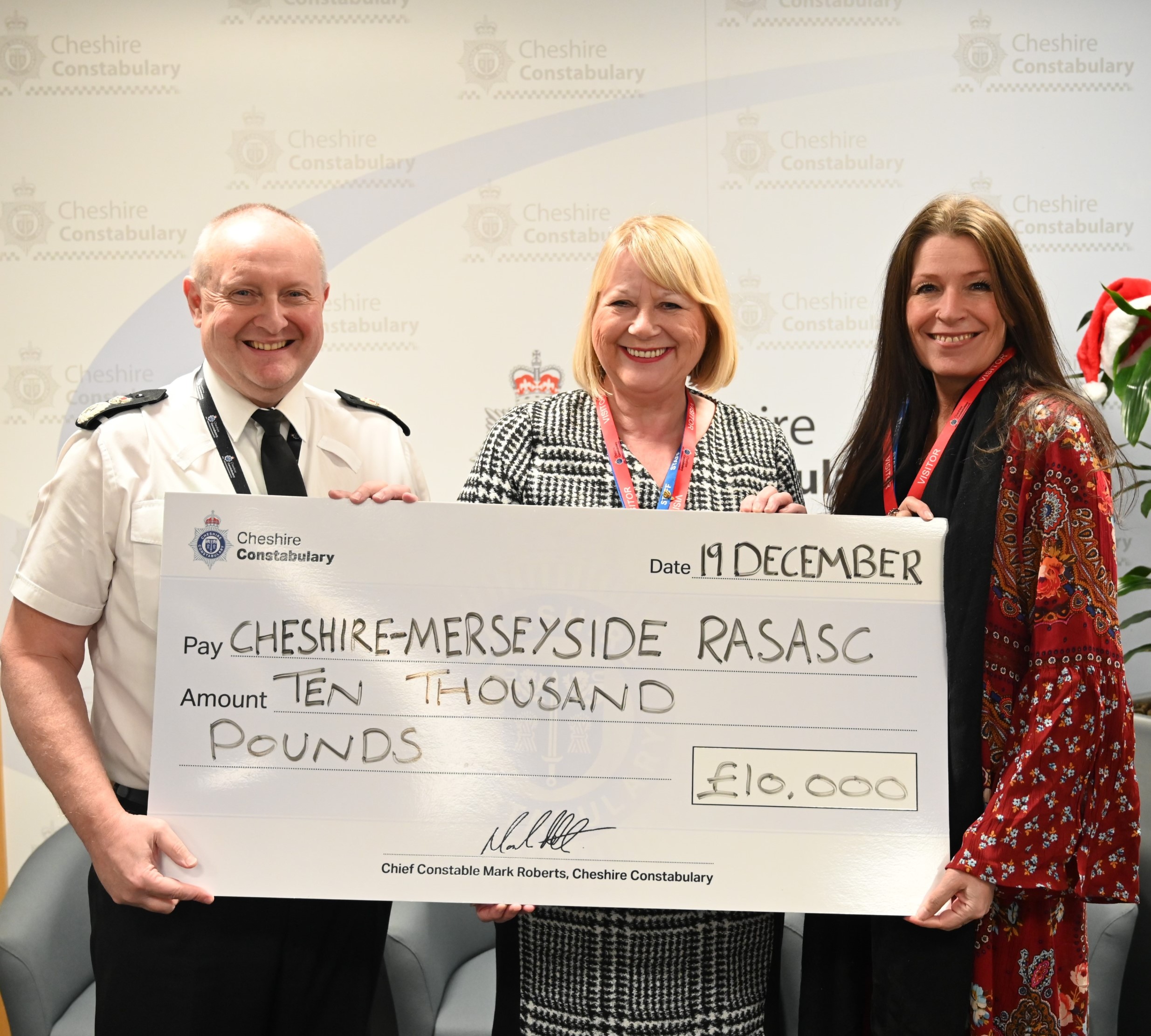 Cheif Constable, Helen and Julie (RASASC)