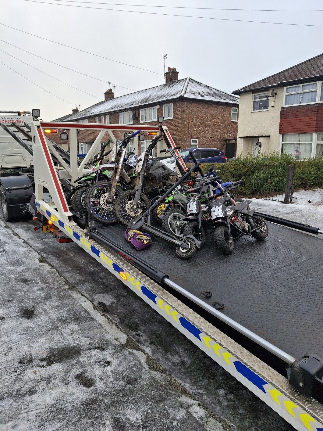 Seized bikes