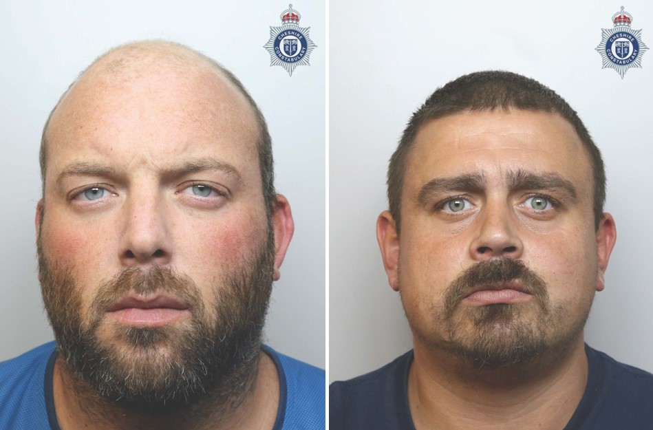 (L-R) Christopher Taggart and Rhys McDonald