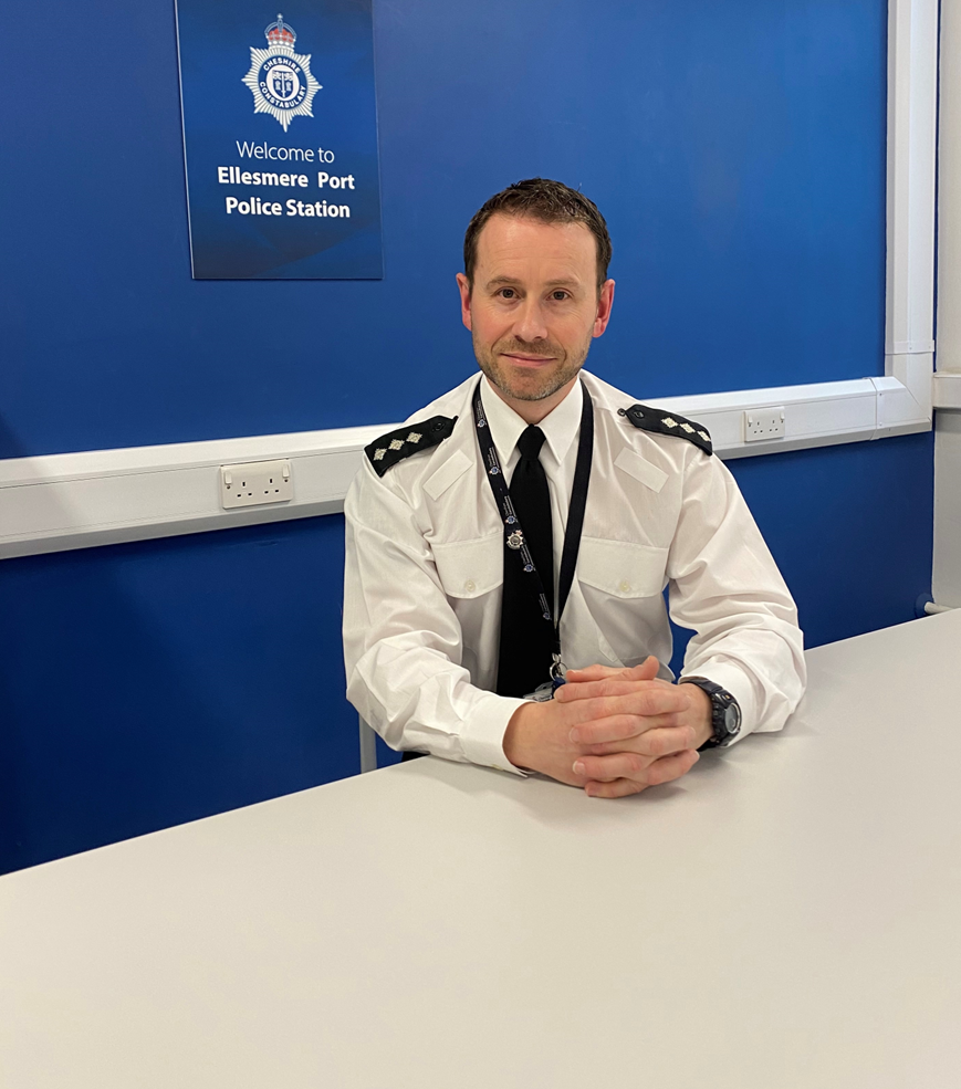 Chief Inspector England A new Chief Inspector takes the reigns of Ellesmere Port Local Policing ...