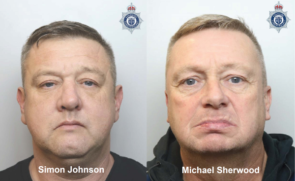 Simon Johnson and Michael Sherwood