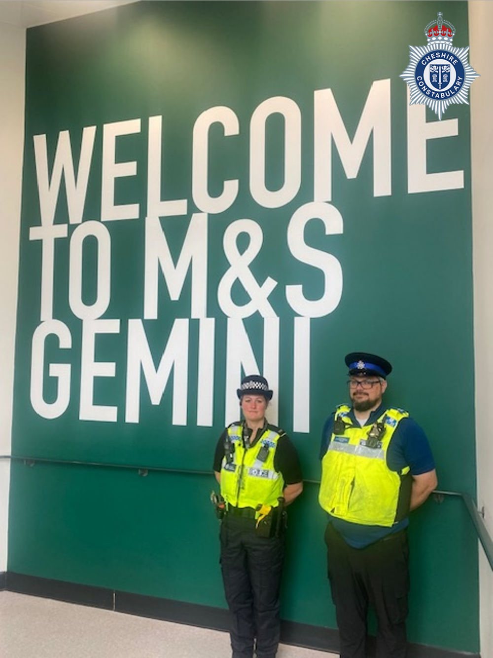 Shopwatch - PC Barlow and PCSO Heaps (M& S)