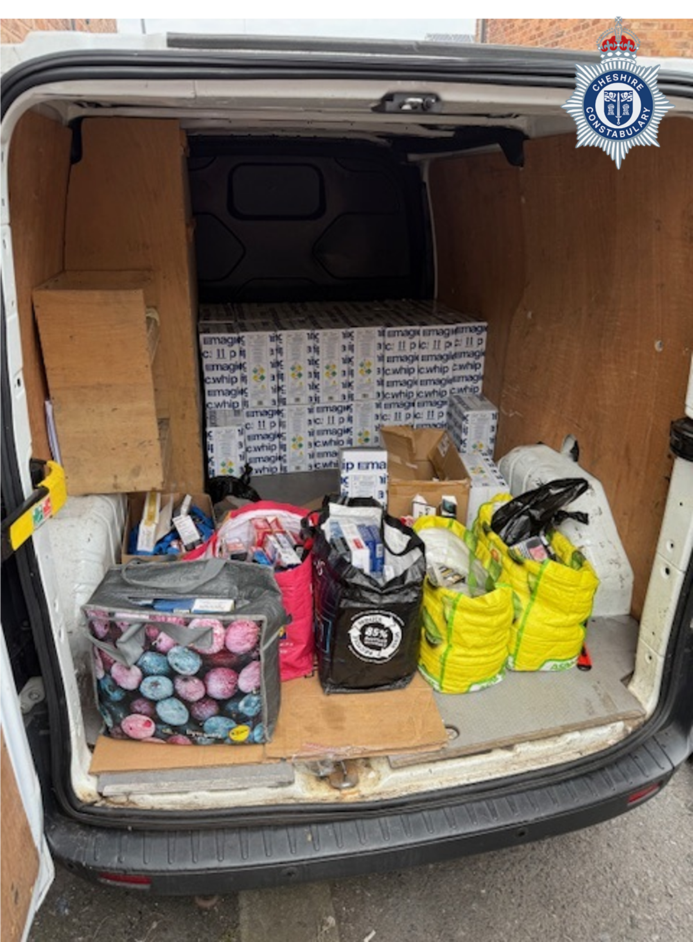 Warrington illicit tobacco (van)
