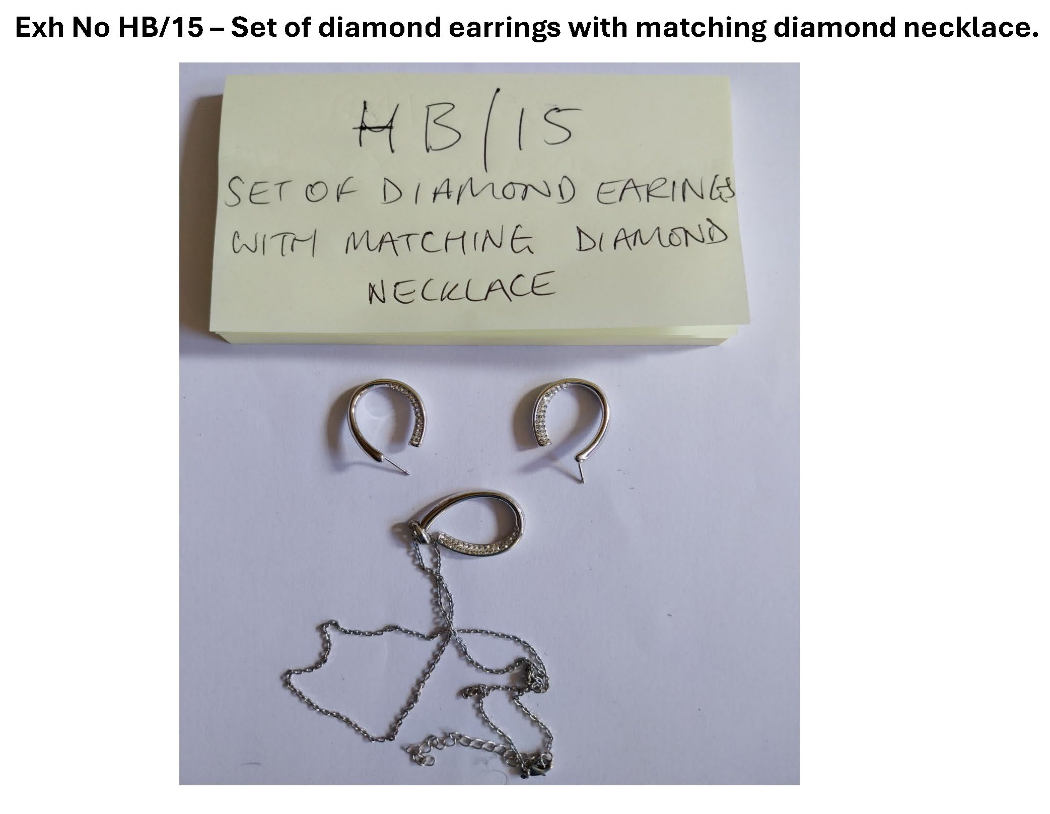 HB15 - set of diamond earrings with matching diamond necklace.jpg
