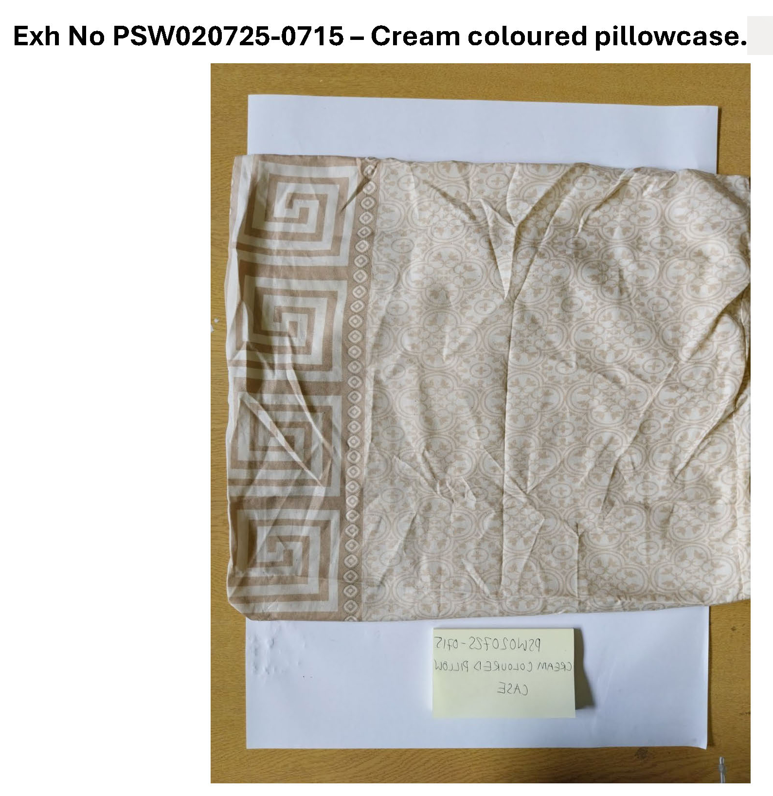 Cream coloured pillowcase.jpg