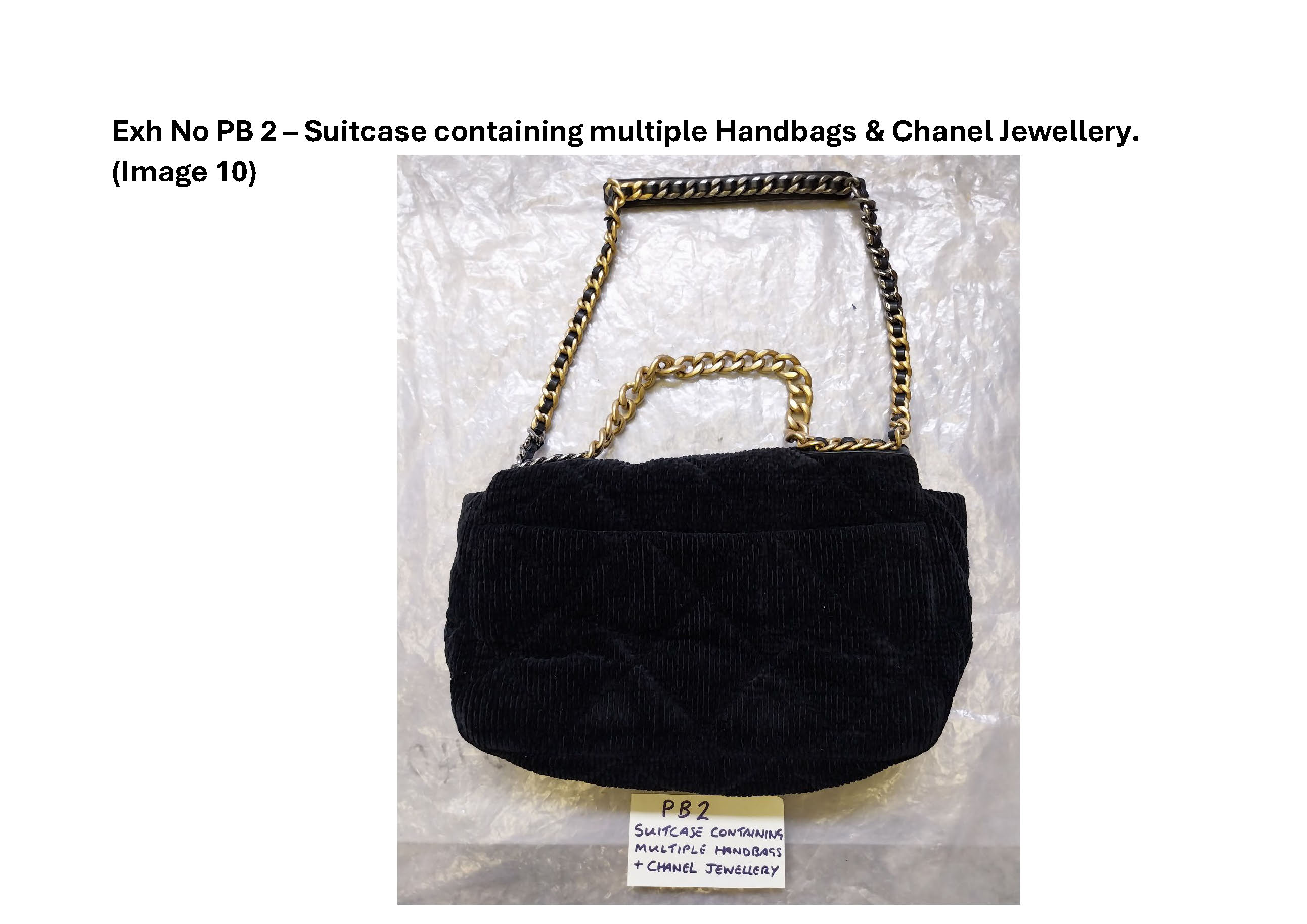 PB2 Suitcase containing multiple handbags and Chanel jewellery 10.jpg