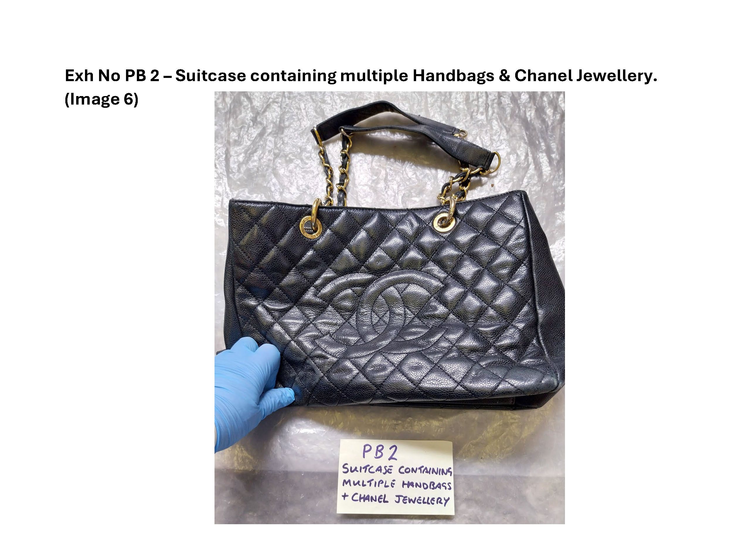 PB2 Suitcase containing multiple handbags and Chanel jewellery 6.jpg