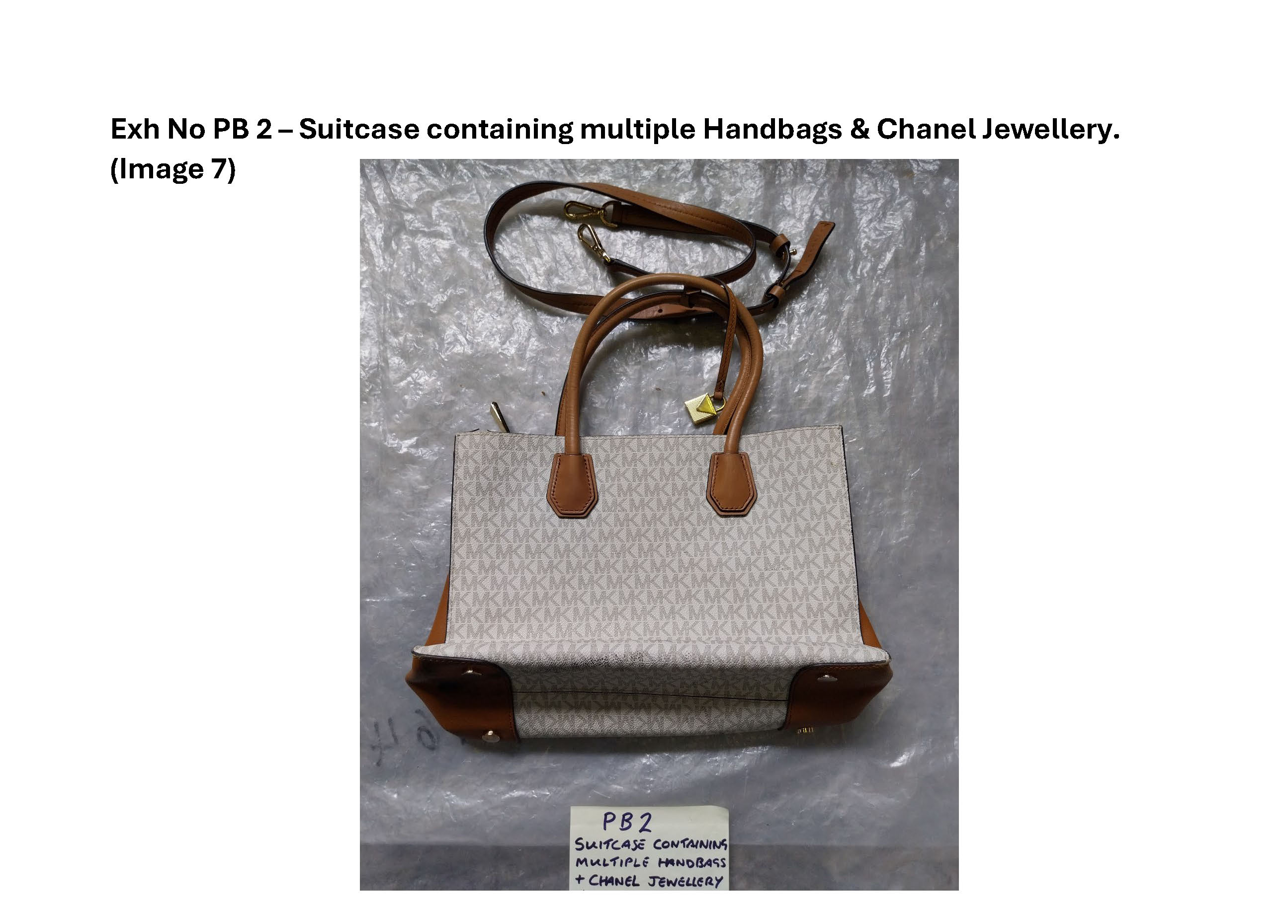 PB2 Suitcase containing multiple handbags and Chanel jewellery 7.jpg