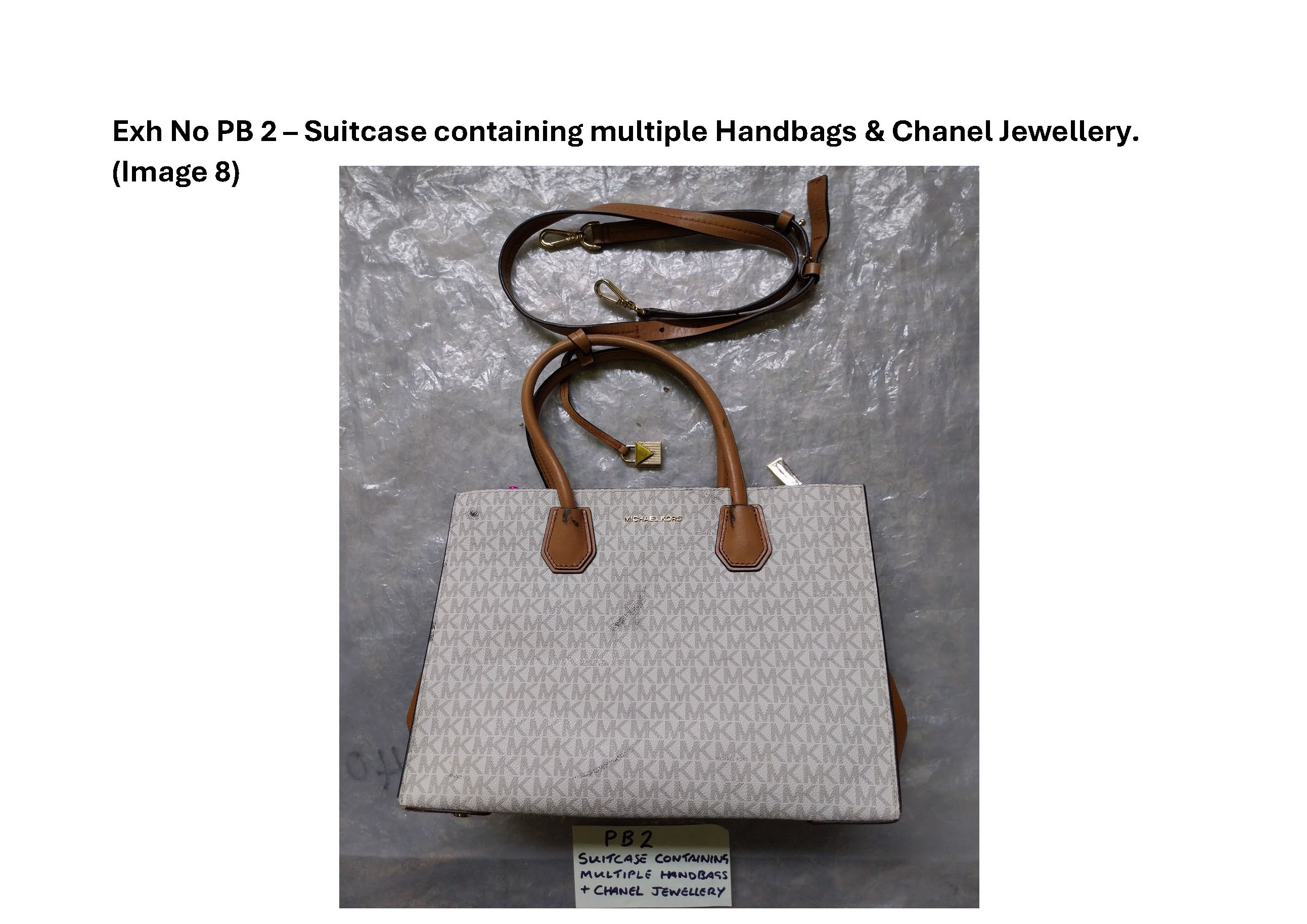 PB2 Suitcase containing multiple handbags and Chanel jewellery 8.jpg