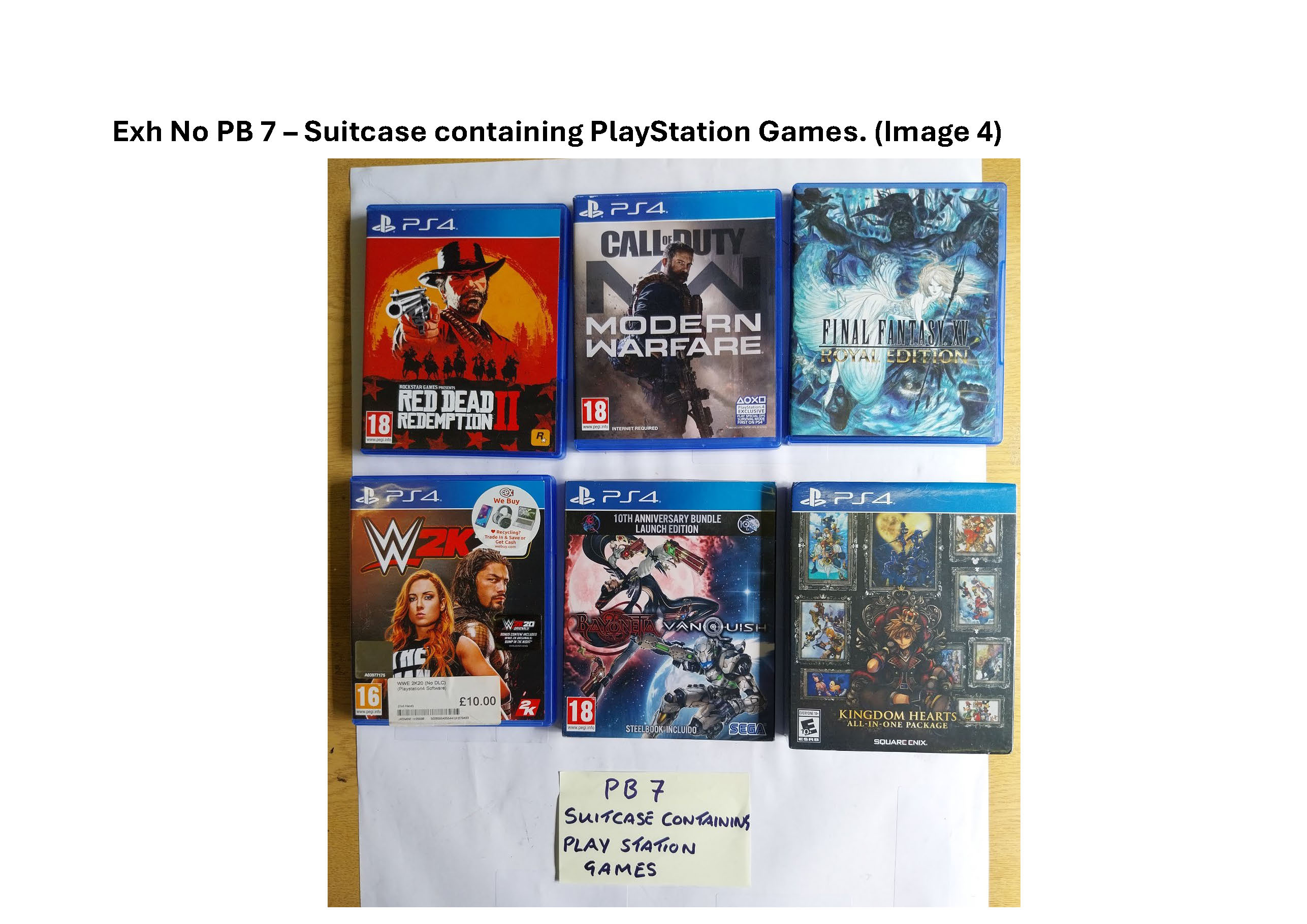 PB7 Suitcase containing Playstation games and controllers 3.jpg