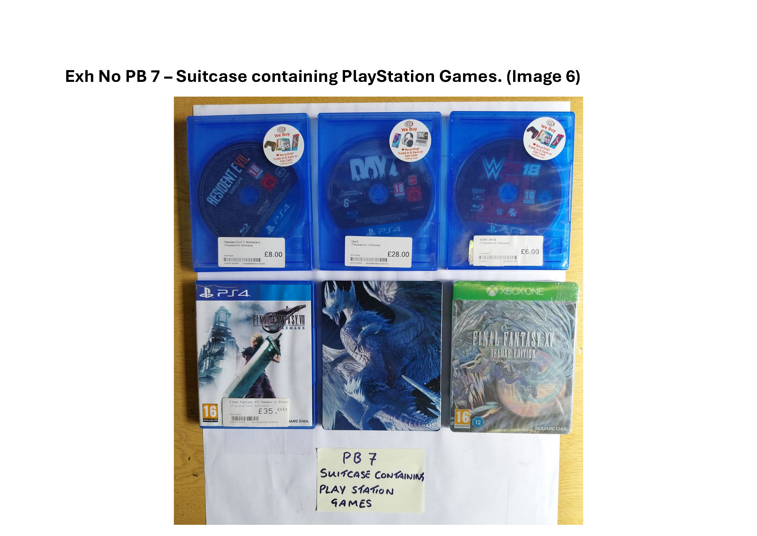 PB7 Suitcase containing Playstation games and controllers 5.jpg