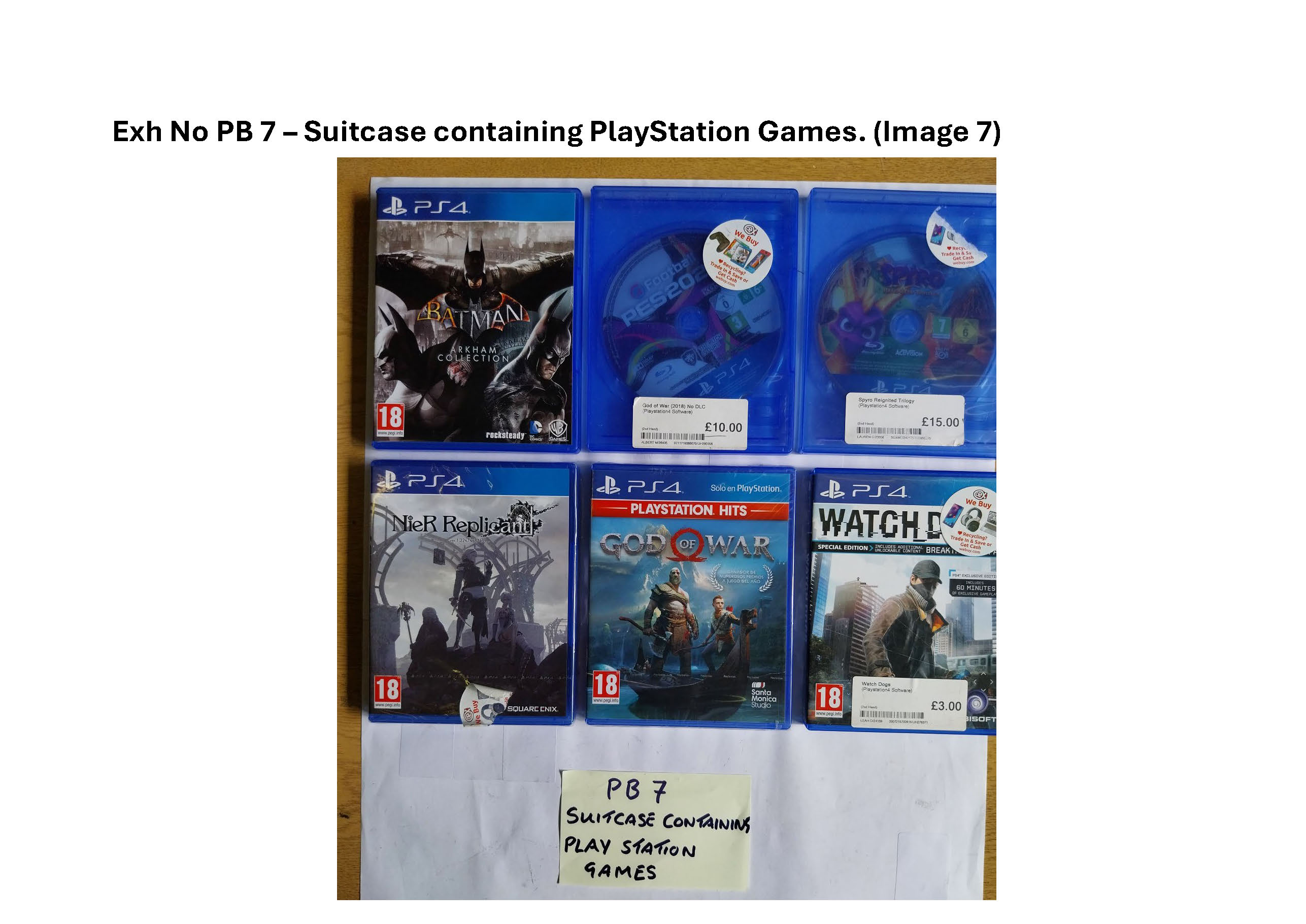 PB7 Suitcase containing Playstation games and controllers 6.jpg