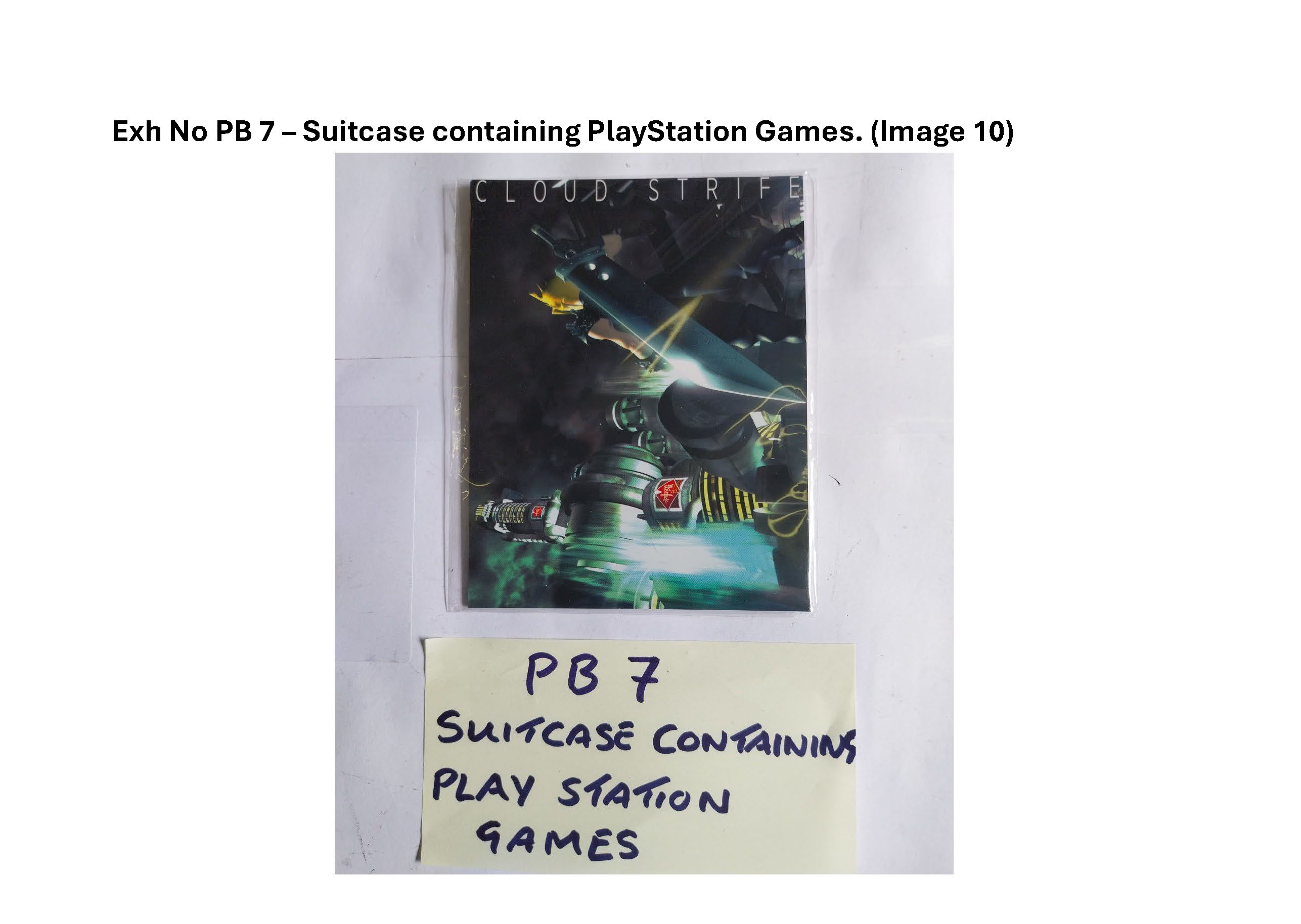 PB7 Suitcase containing Playstation games and controllers 9.jpg