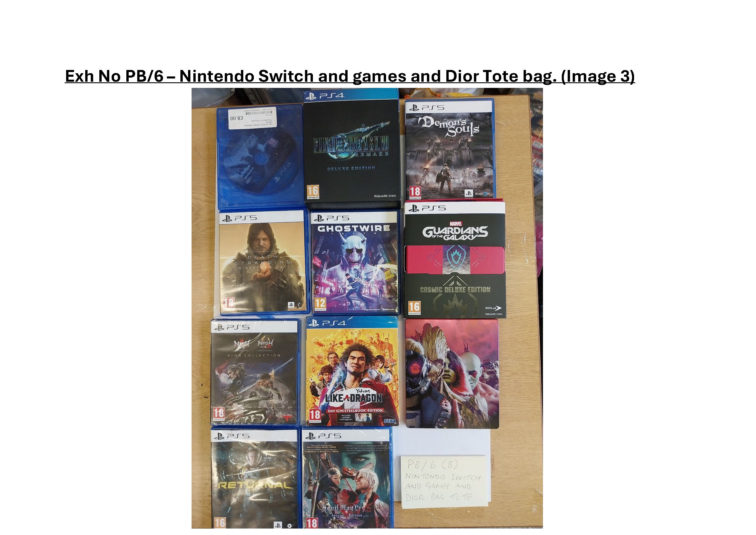 PB6 Nintendo Switch and games and Dior tote bag - 3.jpg