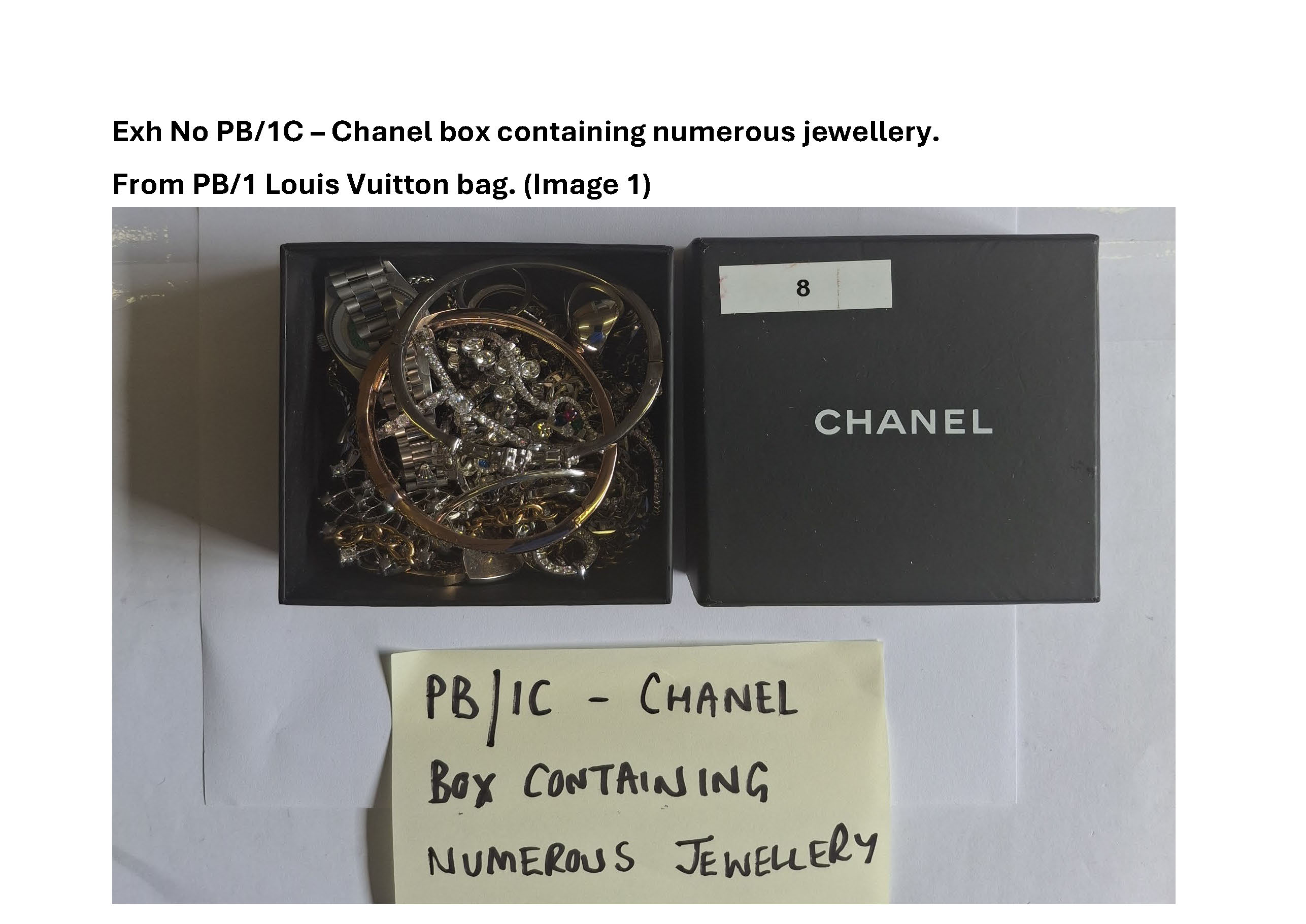 PB1C - Chanel box containing numerous jewellery - 1.jpg