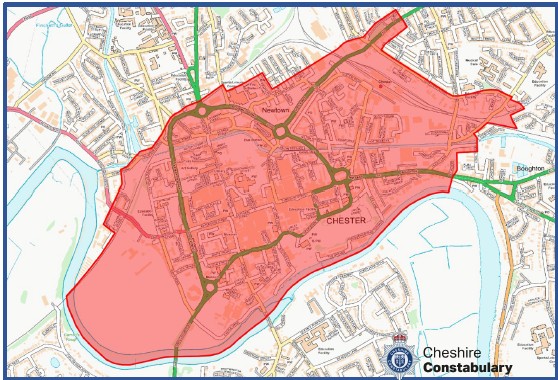CBO exclusion map - Chester