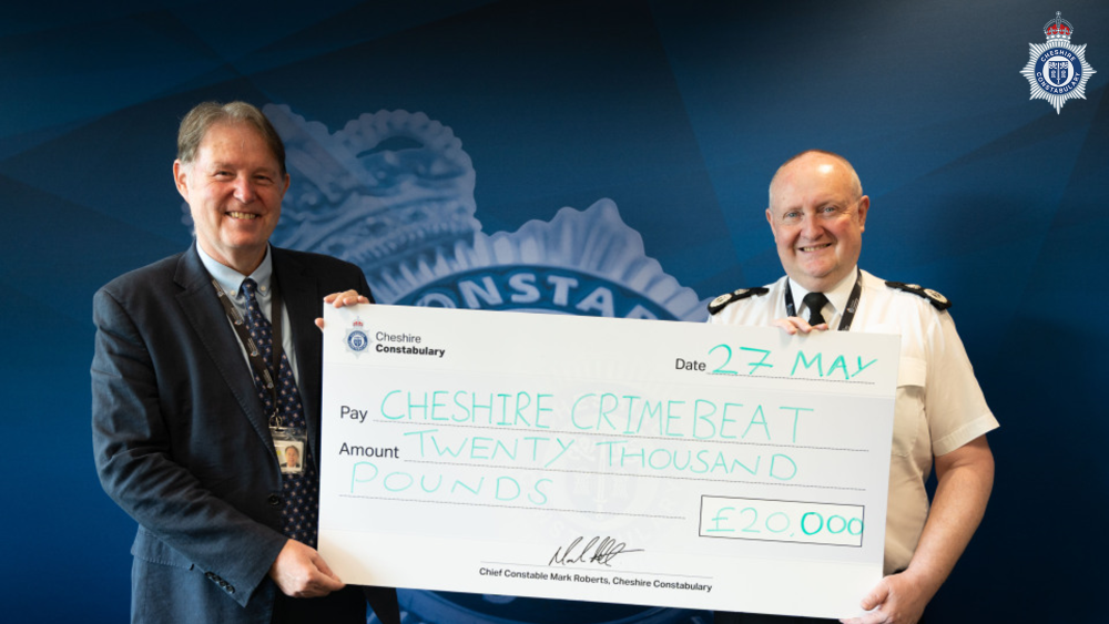 Crimebeat cheque