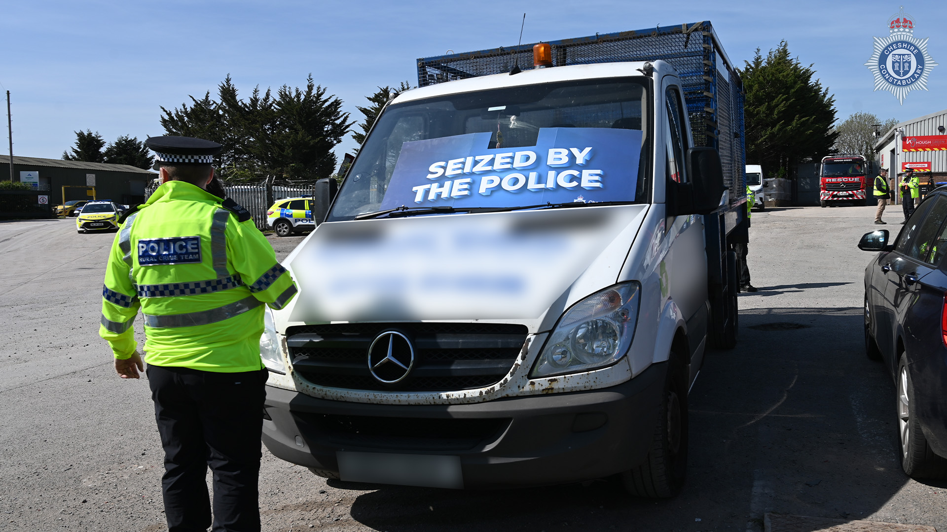 Cheshire Constabulary’s Rural Crime Team joined forces with the local authority and Environment Agency for a two-day illegal waste enforcement campaign.